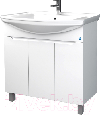 Тумба с умывальником АВН Роял 85 / 43.02 - фото
