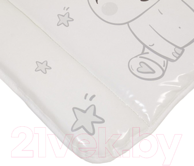 Пеленальный матрас Polini Kids Бегемотик 50x70 / 0002348-3