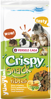 Корм для грызунов Versele-Laga Crispy Snack Fibres / 461735 - фото