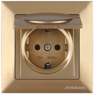 Розетка Mutlusan Daria 2120 610 0280 - фото