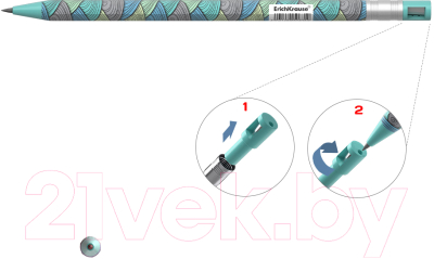 Механический карандаш Erich Krause Emerald Wave / 50835