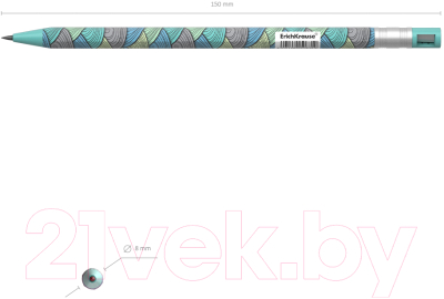 Механический карандаш Erich Krause Emerald Wave / 50835