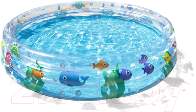 Надувной бассейн Bestway Подводный мир 51004 - фото
