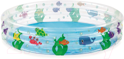 Надувной бассейн Bestway Подводный мир 51004