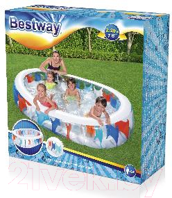 Надувной бассейн Bestway Elliptic 54066
