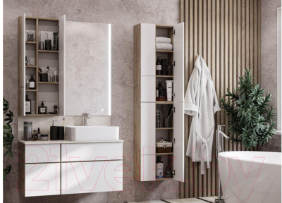 Шкаф для ванной Акватон Мишель 23 (1A244203MIX40)