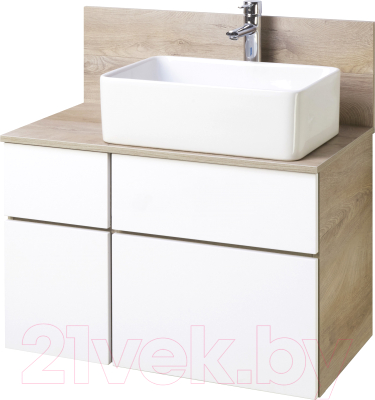 Тумба под умывальник Акватон Мишель 80 (1A244501MIX40) - фото
