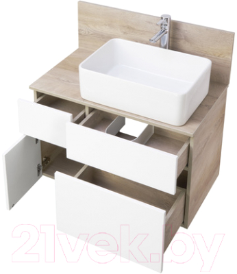 Тумба под умывальник Акватон Мишель 80 (1A244501MIX40)