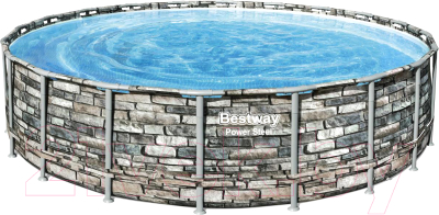 Каркасный бассейн Bestway Power Steel 56883 - фото