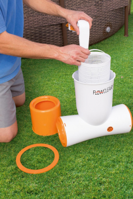 Фильтр-насос картриджный Bestway со скиммером / 58469