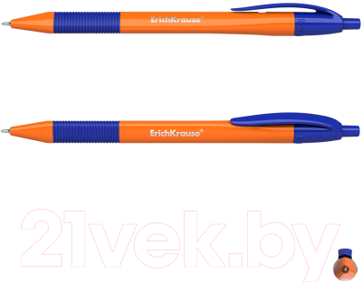 Ручка шариковая Erich Krause U-209 Orange Matic&Grip / 47593