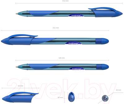 Ручка шариковая Erich Krause Dolphin / 48188