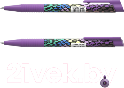 Ручка шариковая Erich Krause Purple Python / 50822