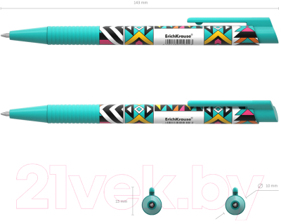 Ручка шариковая Erich Krause Ornament / 50826