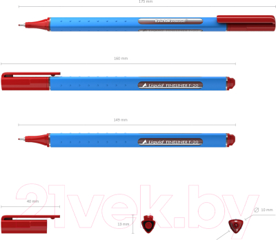 Лайнер Erich Krause Liquid F-20 / 47971