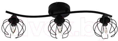 Люстра Aitin-Pro НПБ A722/3 (черный/черный) - фото