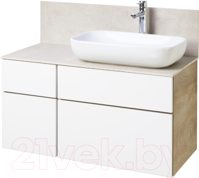 Тумба под умывальник Акватон Мишель 100 (1A244101MIX40)