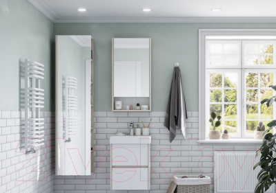 Шкаф-пенал для ванной Акватон Сканди (1A253403SDB20)