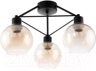 Люстра Aitin-Pro НПБ C910/3A (черный) - фото