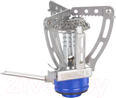 Горелка газовая туристическая Следопыт Одинокий путешественник / PF-GSP-S01 - фото