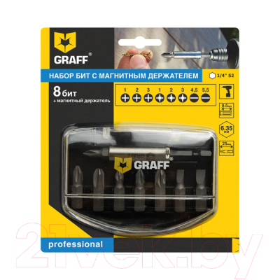 Набор бит GRAFF 4602 - фото