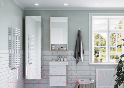 Тумба с умывальником Акватон Сканди 55 (1A2517K0SDB20)