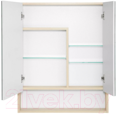 Шкаф с зеркалом для ванной Акватон Сканди 70 (1A252202SDB20)