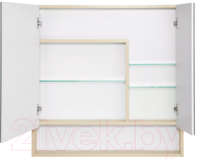 Шкаф с зеркалом для ванной Акватон Сканди 90 (1A252302SDB20)