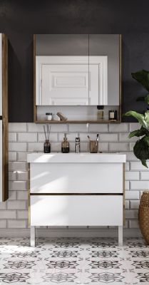 Тумба с умывальником Акватон Сканди 90 (1A2519K0SDZ90)