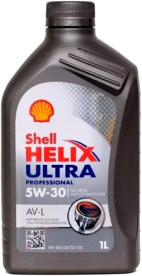 Моторное масло Shell Helix Ultra Professional AV-L 5W30 - фото