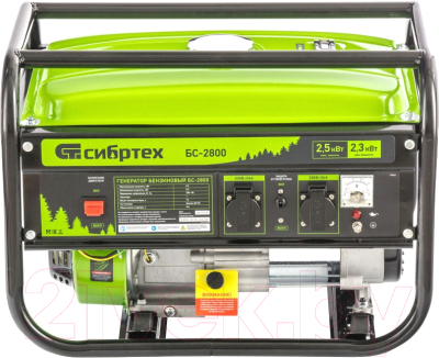 Бензиновый генератор СибрТех БС-2800 (94543)