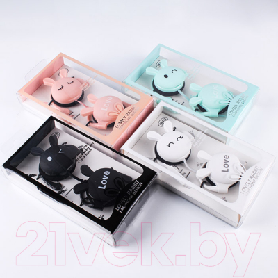 Наушники-гарнитура Darvish Зайки Проводные с микрофоном / DV-H-1415