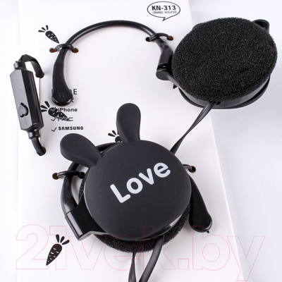 Наушники-гарнитура Darvish Зайки Проводные с микрофоном / DV-H-1415