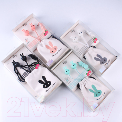 Наушники-гарнитура Darvish Зайцы Проводные с микрофоном / DV-H-1409