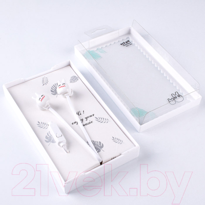 Наушники-гарнитура Darvish Зверьки Проводные с микрофоном / DV-H-1408