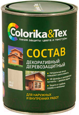 Защитно-декоративный состав Colorika & Tex 800мл - фото