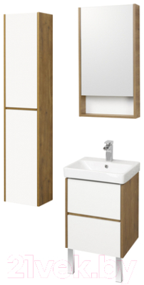 Шкаф-полупенал для ванной Акватон Сканди (1A255003SDZ90)