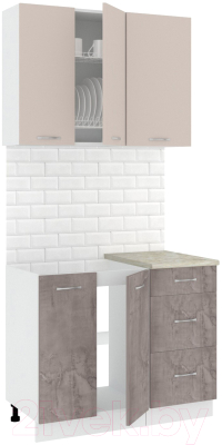 Готовая кухня Кортекс-мебель Корнелия Лира 1.0м - фото