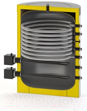 Бойлер косвенного нагрева S-Tank Fresh 200 ТЭН 3кВт - фото