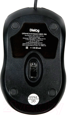 Мышь Dialog Comfort MOC-15U