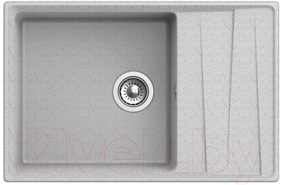 Мойка кухонная GranFest GF-LV-760L (серый) - фото