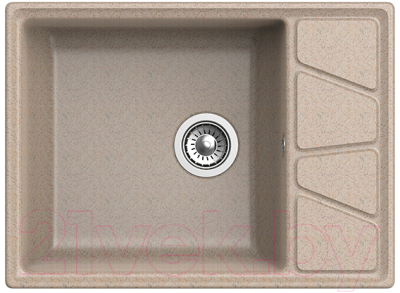 Мойка кухонная GranFest GF-V680L (песочный) - фото