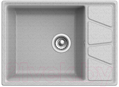 Мойка кухонная GranFest GF-V680L (серый) - фото