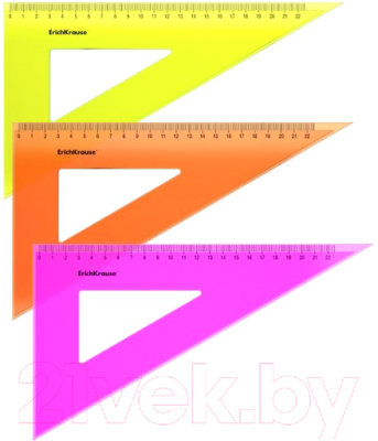 Треугольник Erich Krause Neon / 53010