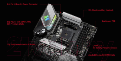 Материнская плата AsRock B550 Steel Legend