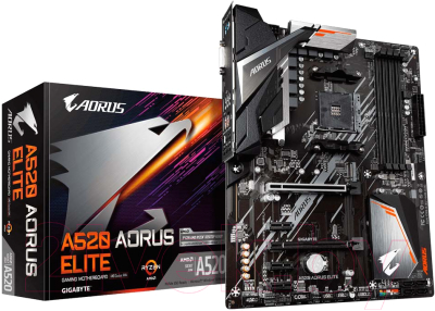 Материнская плата Gigabyte A520 Aorus Elite
