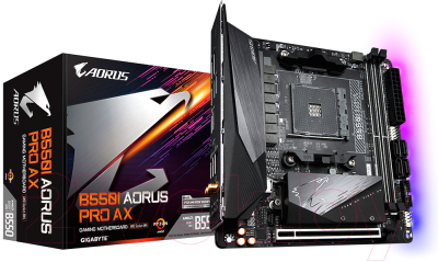 Материнская плата Gigabyte B550I Aorus Pro AX