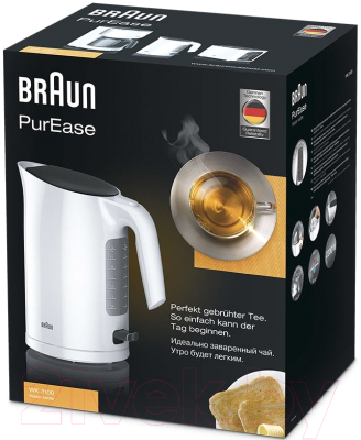 Электрочайник Braun WK 3100 WH / 0X21010008