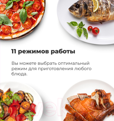 Электрический духовой шкаф Maunfeld EOEH.7611SCB