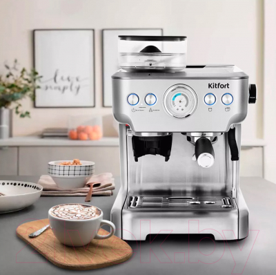 Кофеварка эспрессо Kitfort KT-755